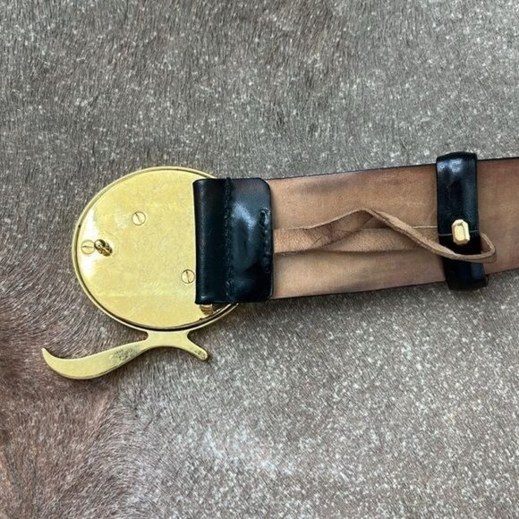 Alexander McQueen Q Belt Logo Buckle main image 4